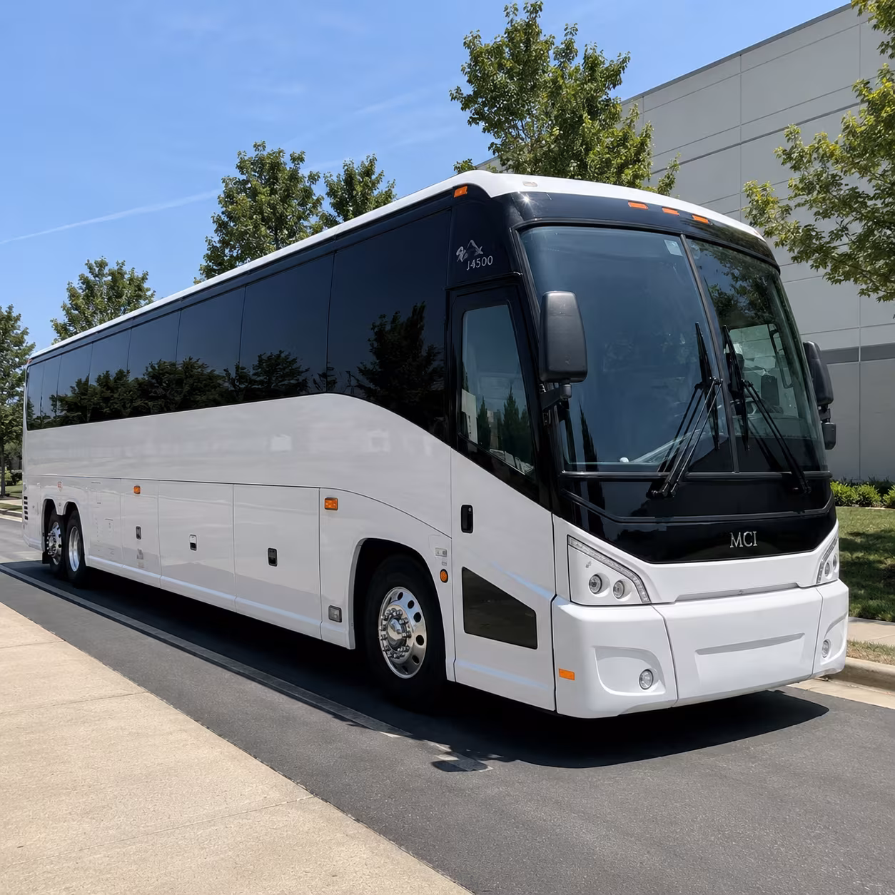 Lansing Airport Shuttle & Transportation party bus exterior