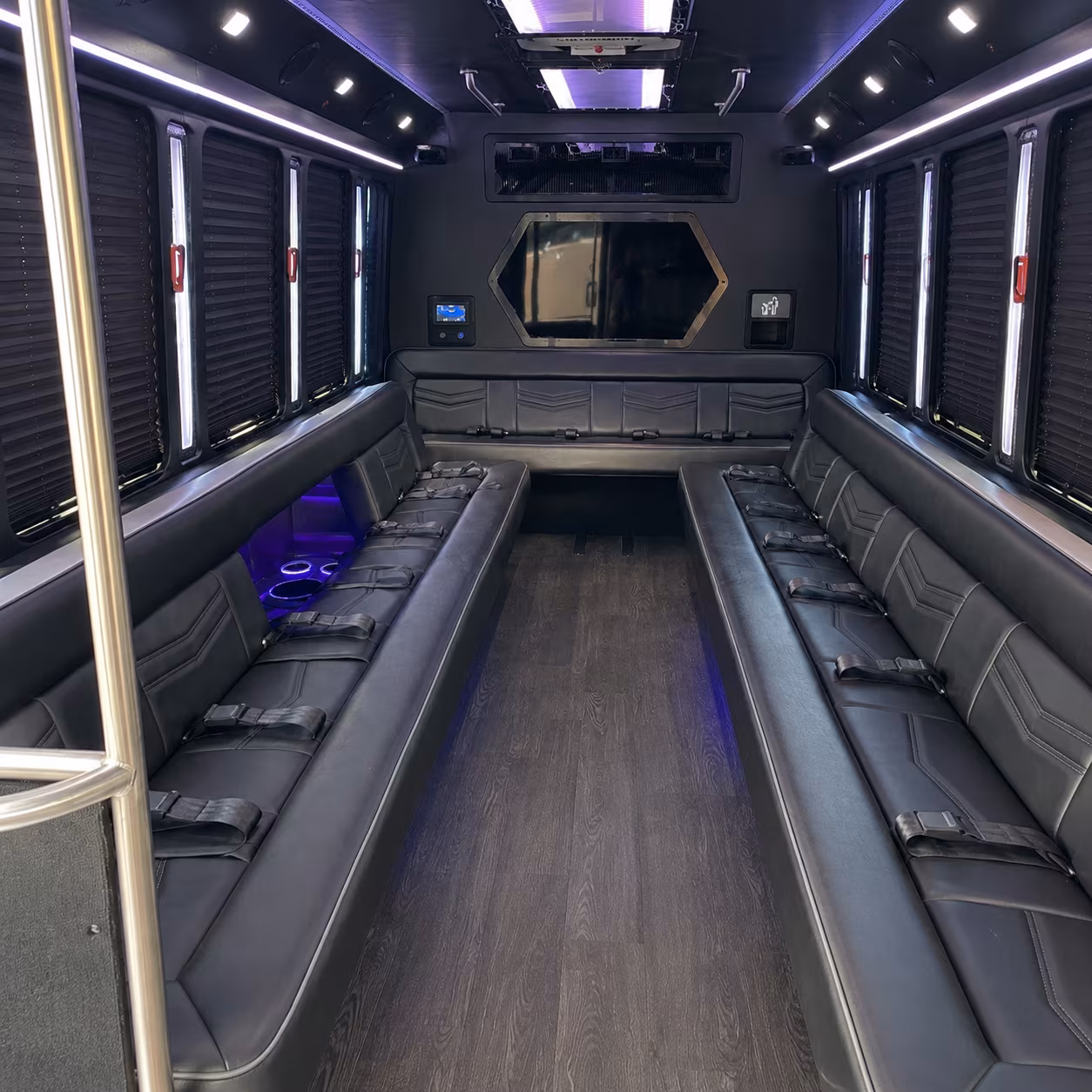 Lansing Concert & Music Festival Transportation party bus exterior