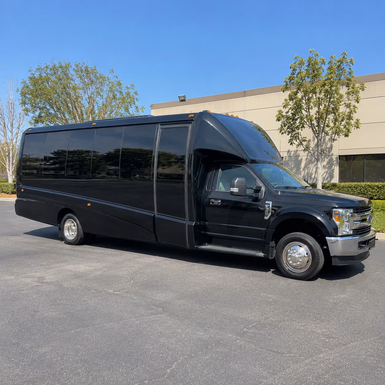 Lansing Private Event Transportation party bus exterior