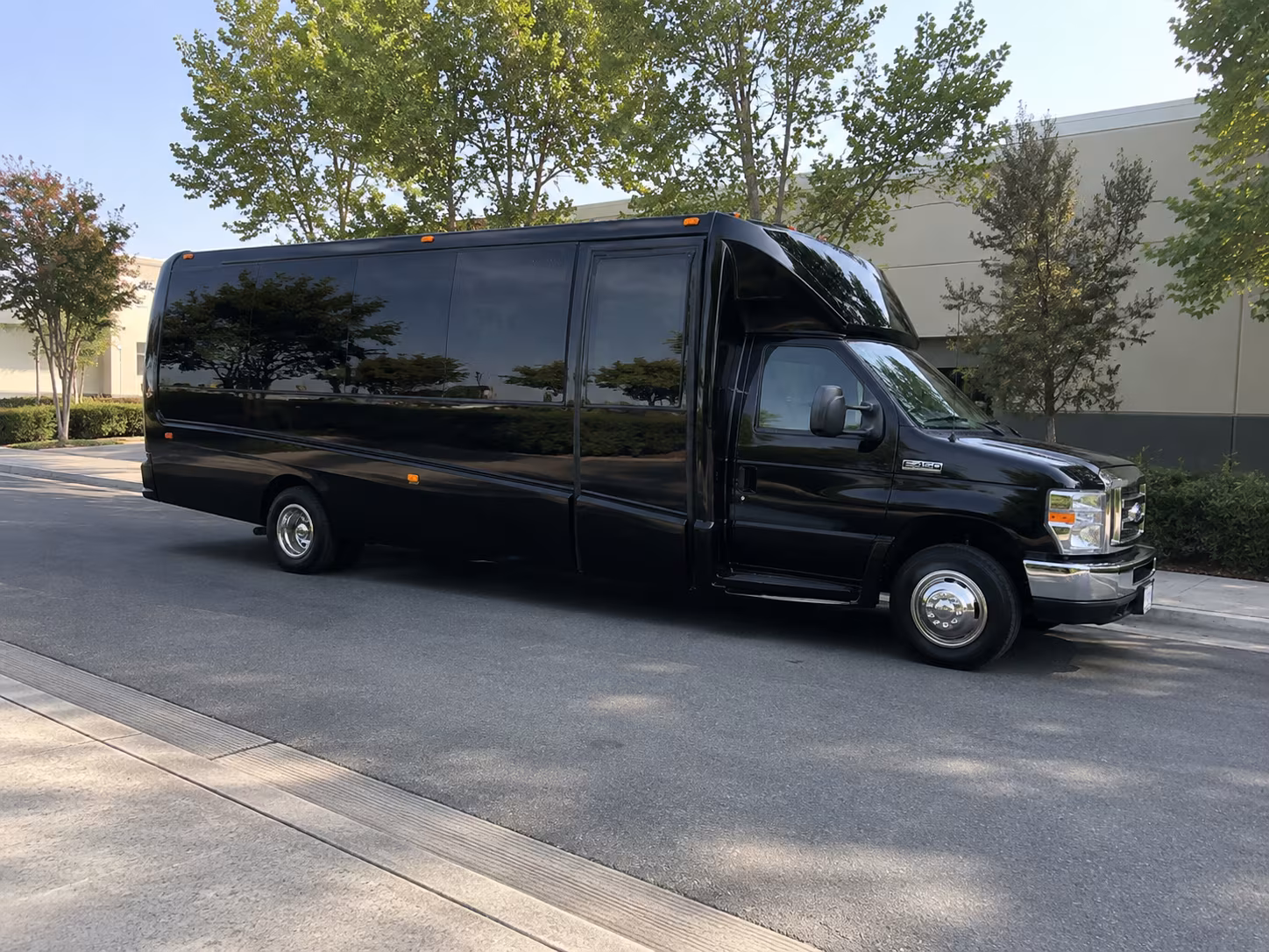 Lansing Prom & Homecoming Transportation party bus exterior