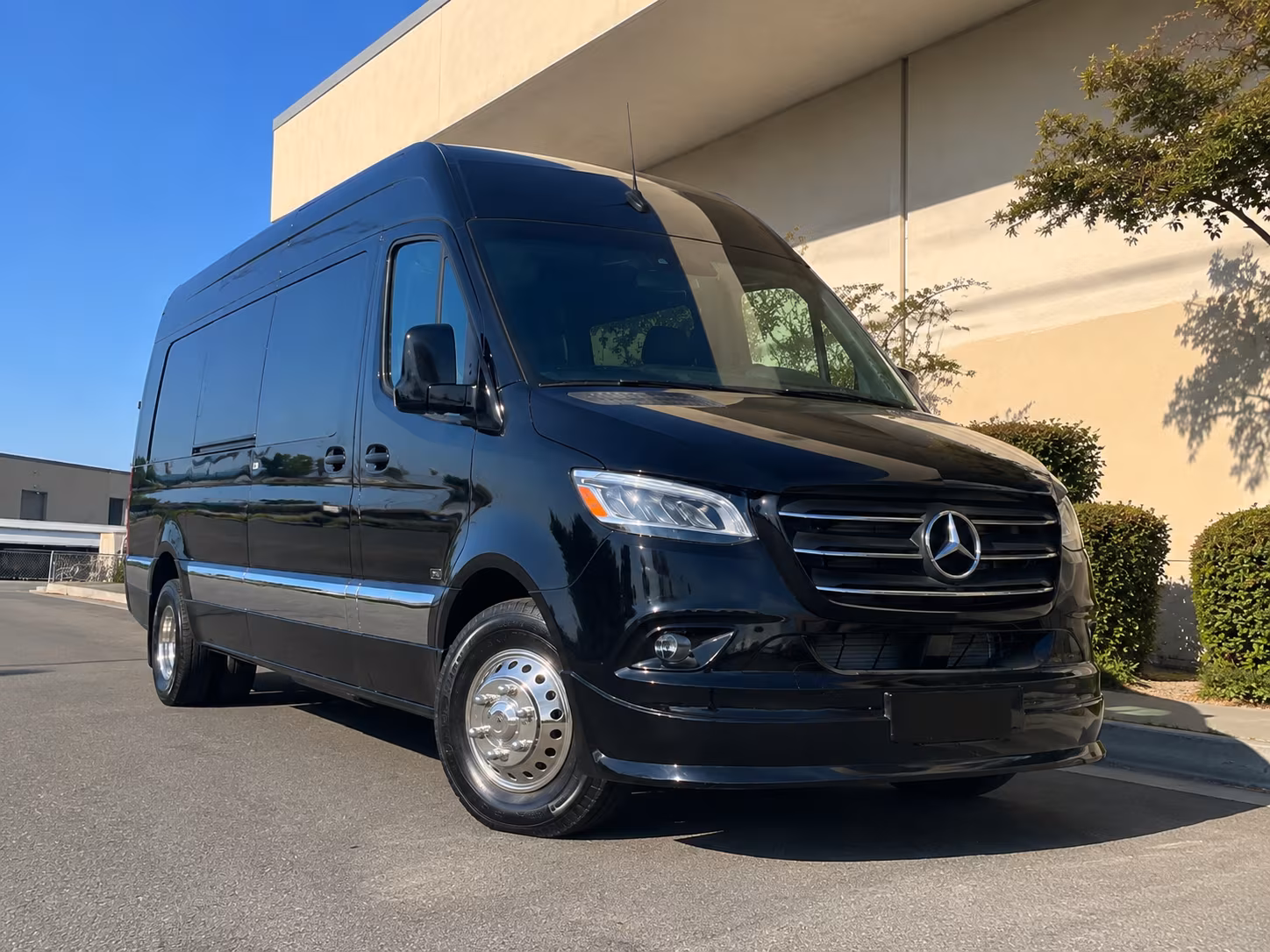 Lansing School Event Transportation party bus exterior